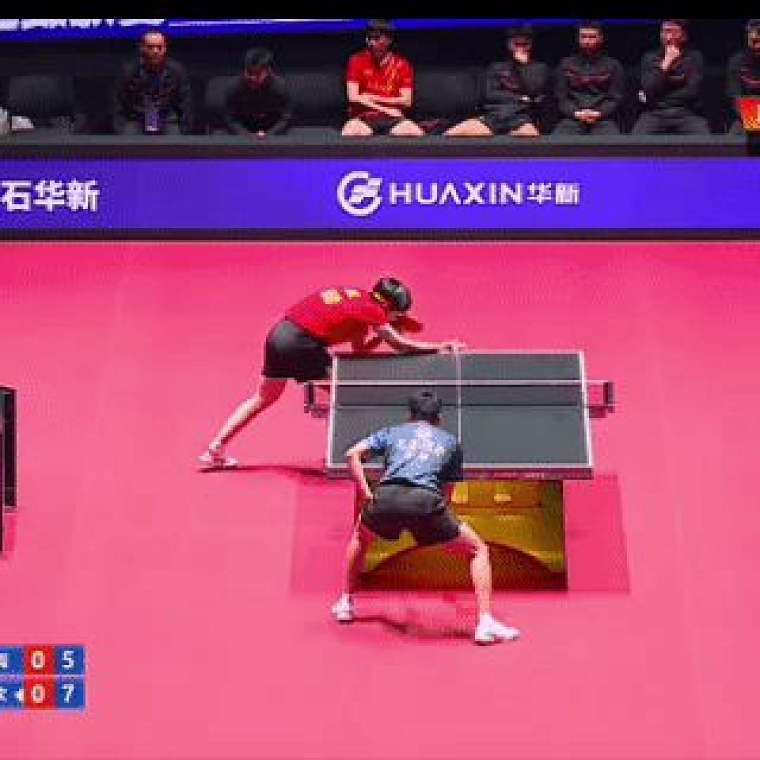 中国乒乓球队鏖战奥地利乒乓球队，波尔统治全场的简单介绍